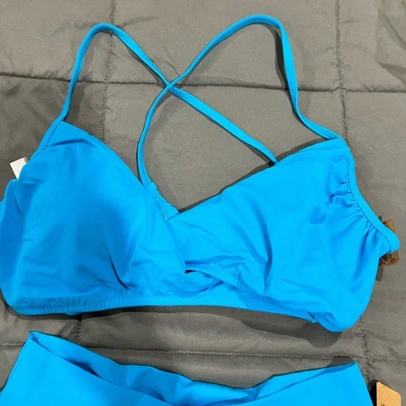 NWT VS Victoria Secret‎ blue bikini swim suit L XXL - Picture 4 of 12
